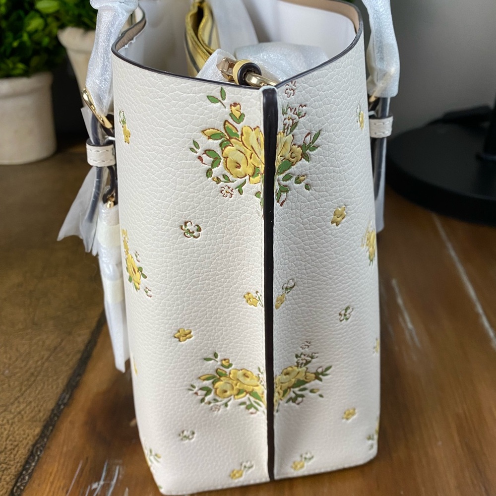 Coach NWT Mollie 25 Flower Pot and Zip Card Holder ID Wallet - Picture 9 of 15